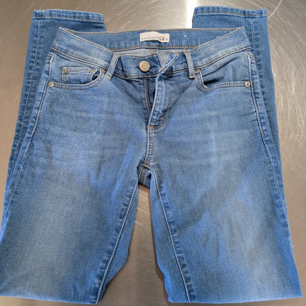 LOFT Ann Taylor women's skinny jeans size 24
